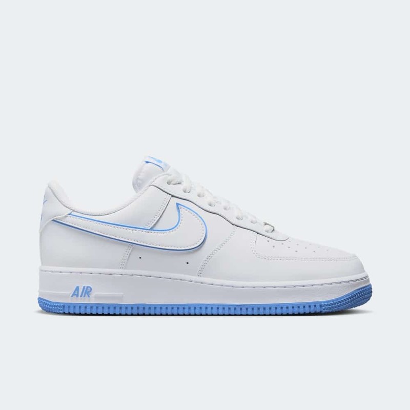 Air force 1 baby blue cheap tick